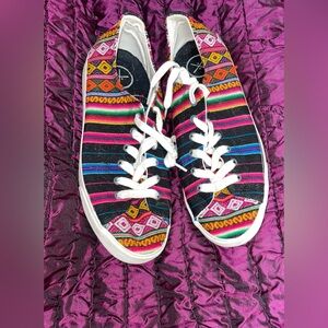 INKKAS Colorful Patterned Women's Sneakers